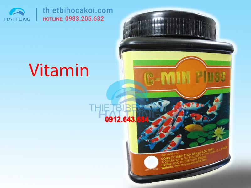 C-min Pluss Vitamin Và Khoáng Chất Thiết Yếu Dành Cho Cá Koi Lọ 500gr