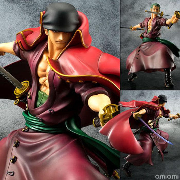 Mô Hình One Piece Phiên bản sân khấu Zoro POP Red Sauron Fighting Solo Doll