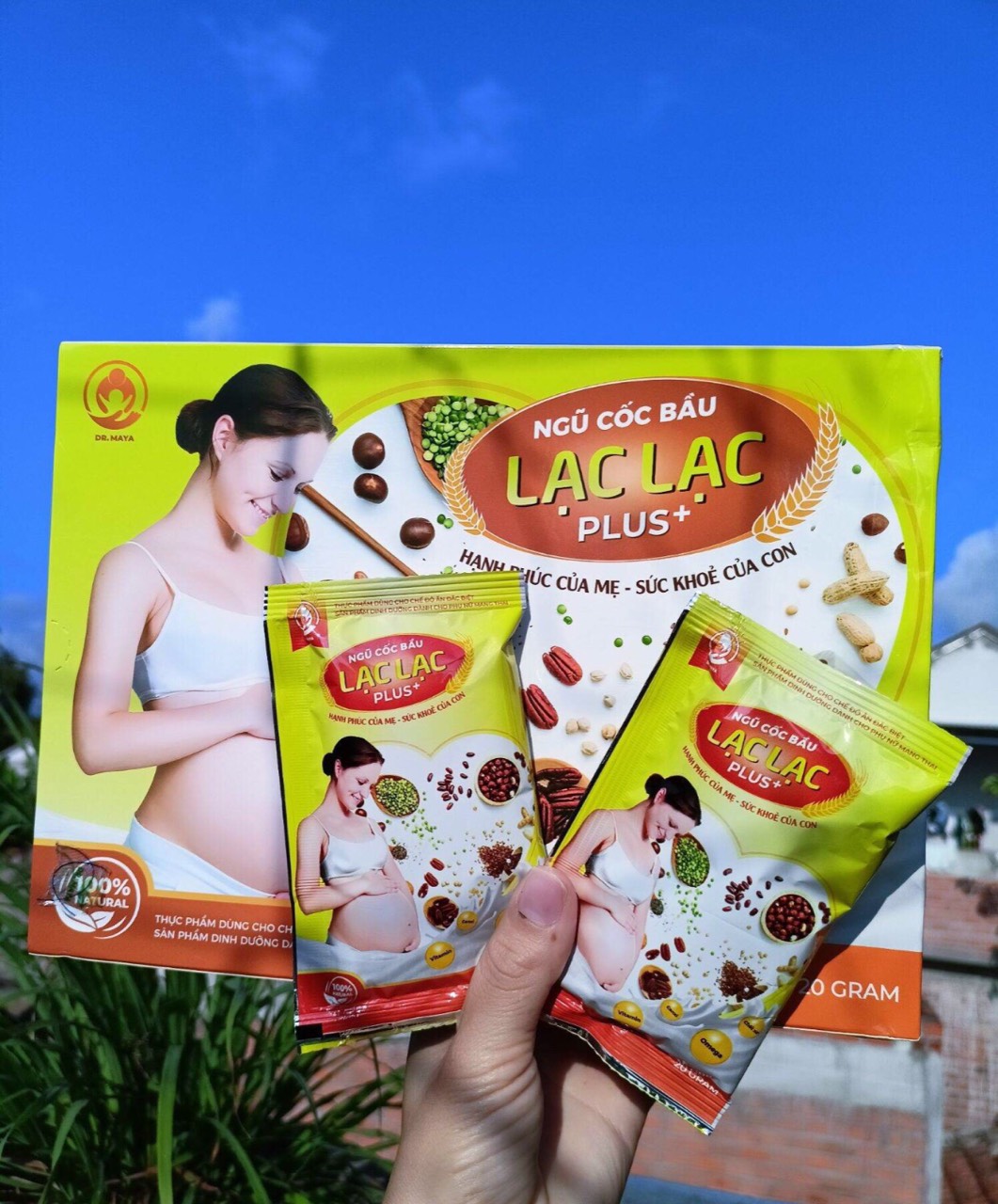 Ngũ cốc bầu lạc lạc plus ngũ cốc bà bầu lạc lạc