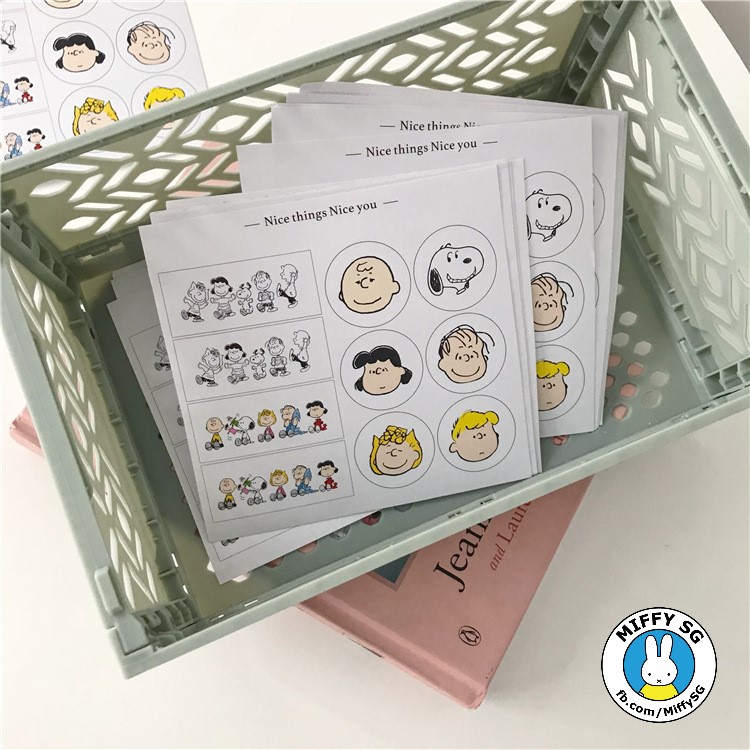 Bộ sticker snoopy & friends