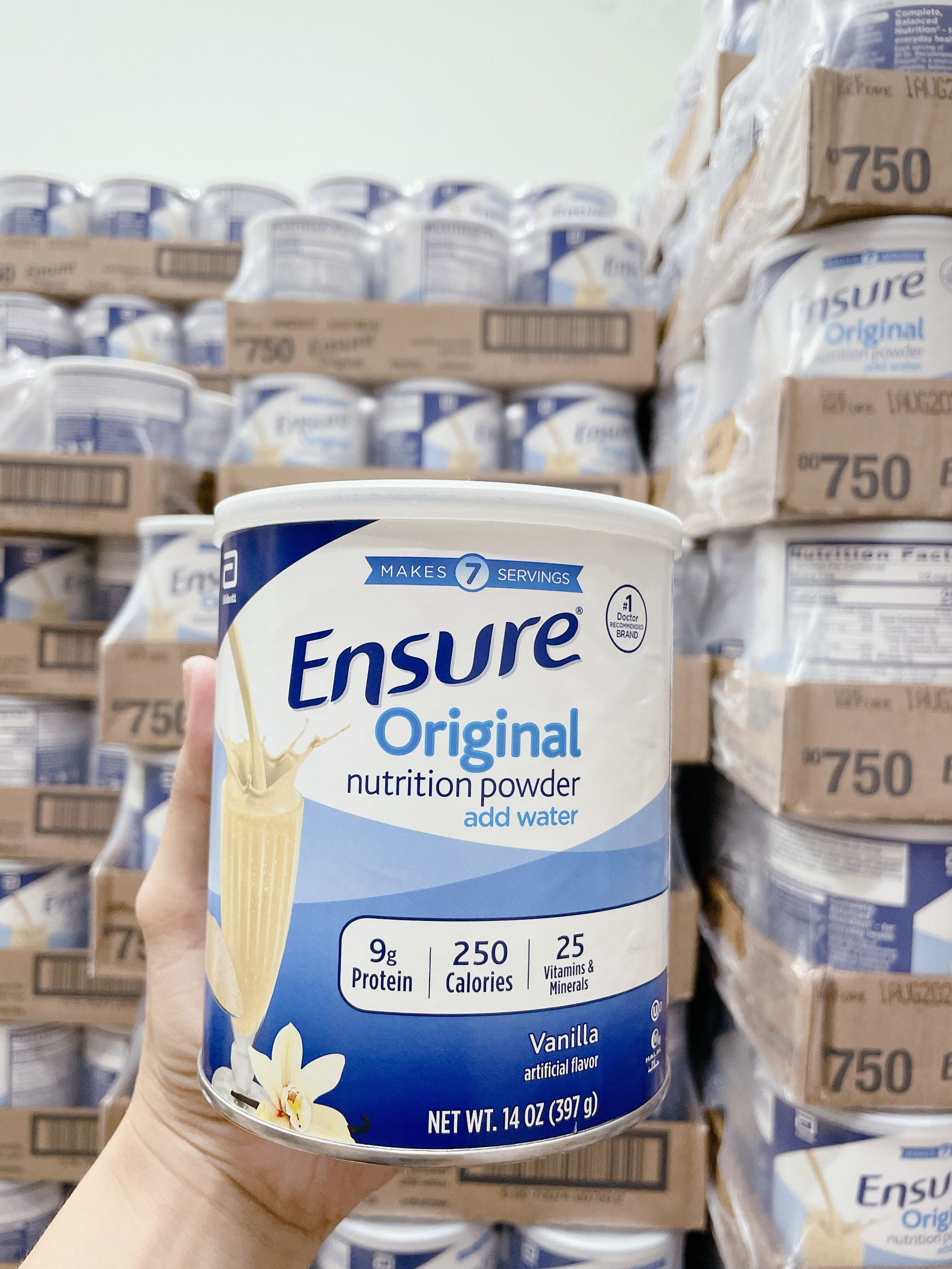 Sữa ensure original mỹ 397 gr