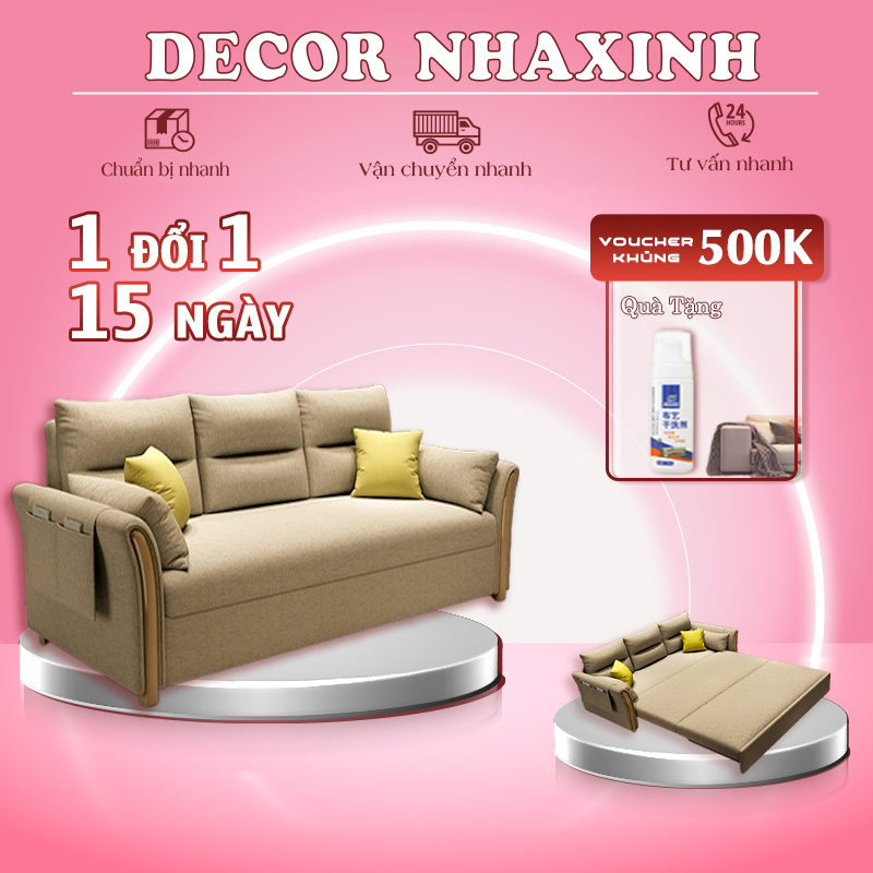 [SIÊU HOT] Ghế Sofa Giường Đa Năng, Sofa Giường Phòng Khách Khung Sắt Tĩnh Điện, Ghế Sofa Gấp Chịu Tải Cao, Giường Sofa Thông Minh, Giường Gấp Gọn Cao Cấp