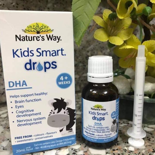 Nature's Way Kid Smart Drop Bổ Sung DHa Cho Bé 20ml - Chemistware
