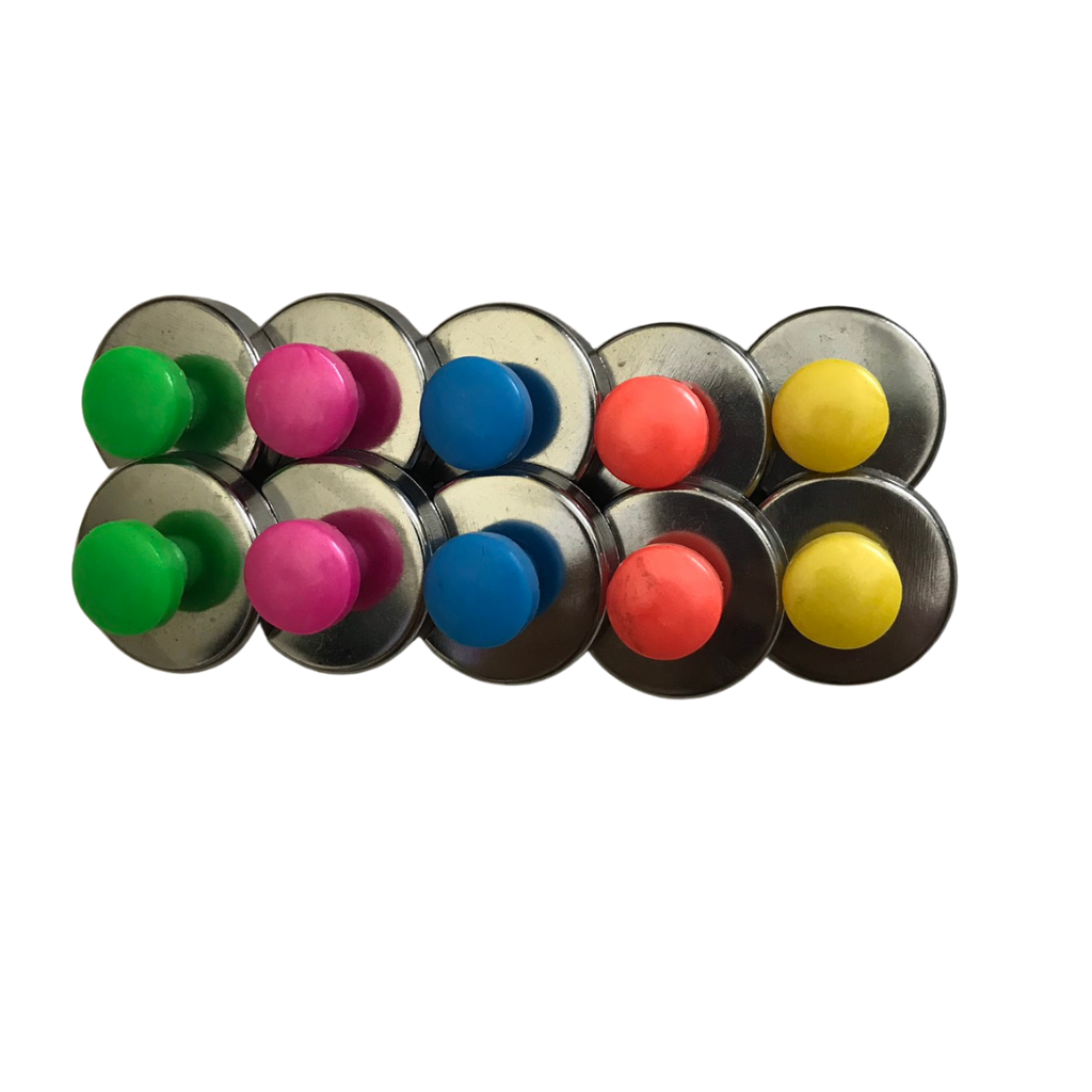 Nam Châm núm bọc sắt phi 34mm