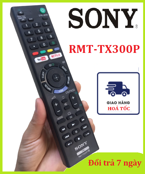 Remote tivi sony, điều khiển tivi sony rmt-tx300p