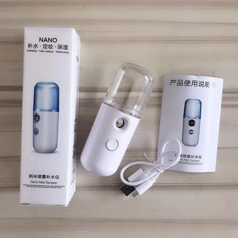 Máy xông mặt xịt khoáng nano mini