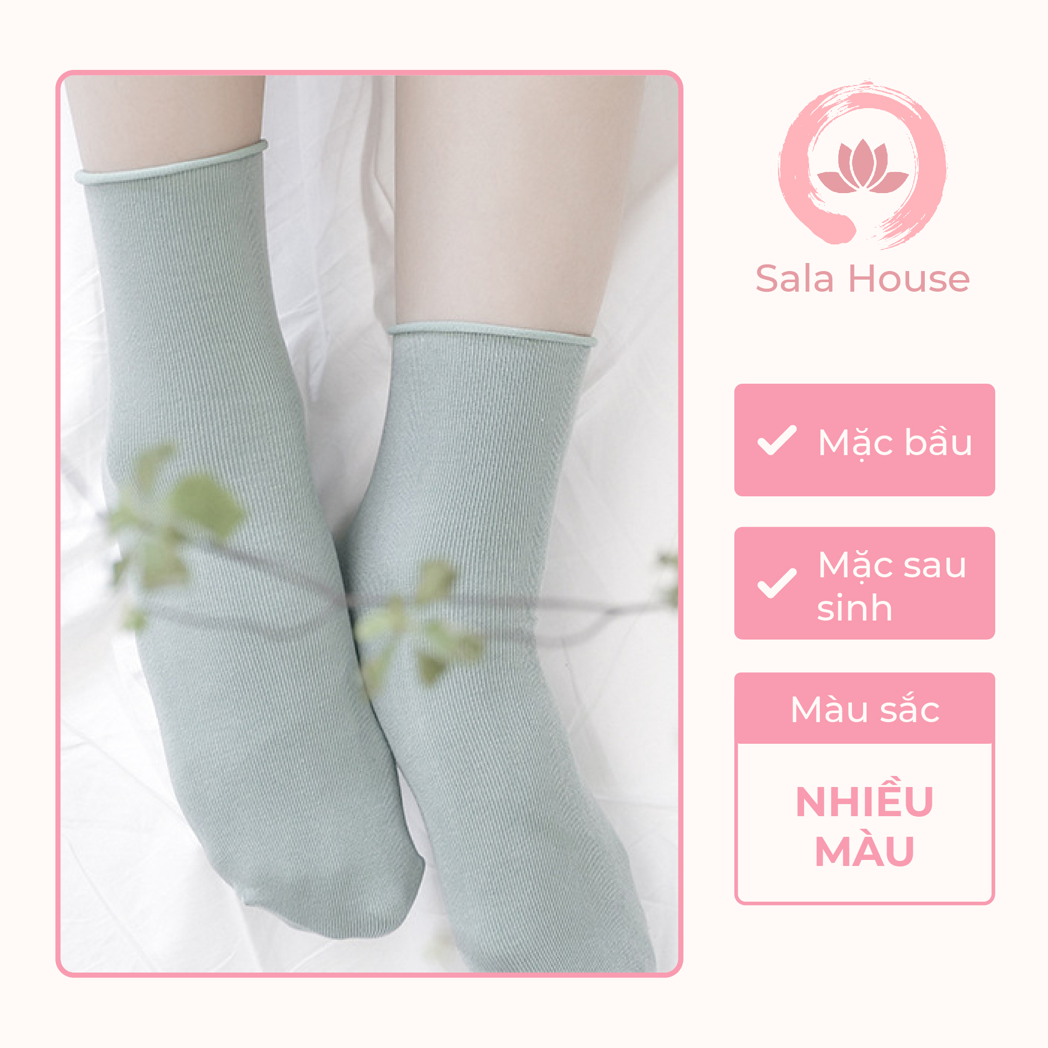 Tất vớ chân giữ ấm cho mẹ bầu và sau sinh