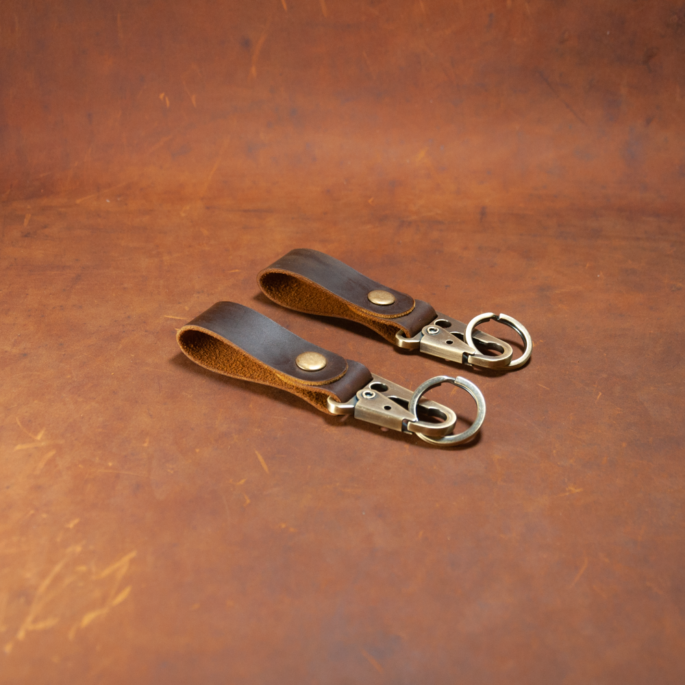 Móc khóa xe da bò