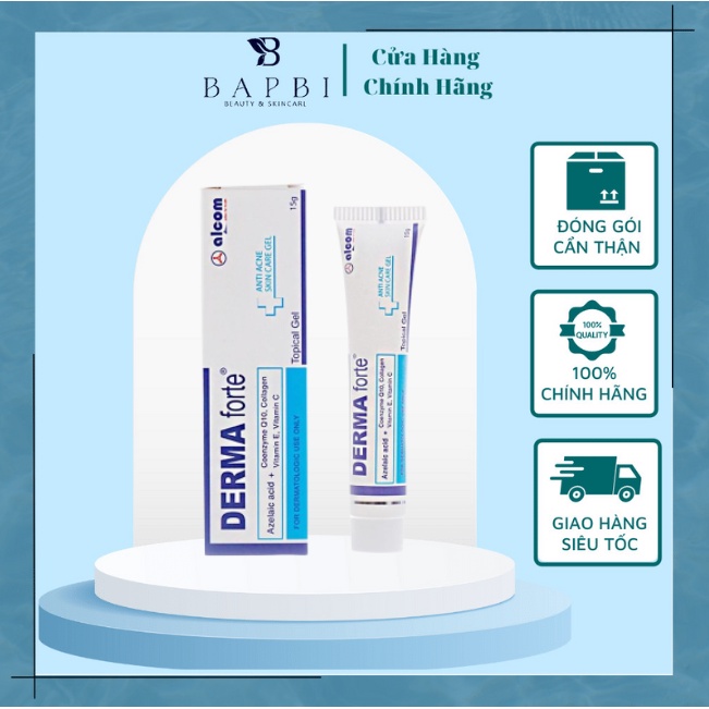 Kem g iả m m ụ n derma forte gel 15g