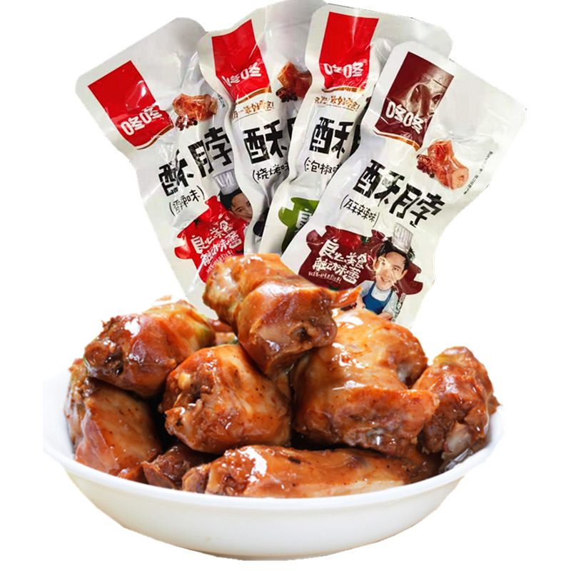 Cổ vịt ngắn cay siêu ngon - gói 18gr