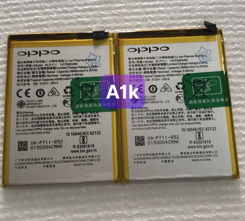Pin Oppo A1K CPH1923 4000mAh Zin - Hàng nhập Khẩu