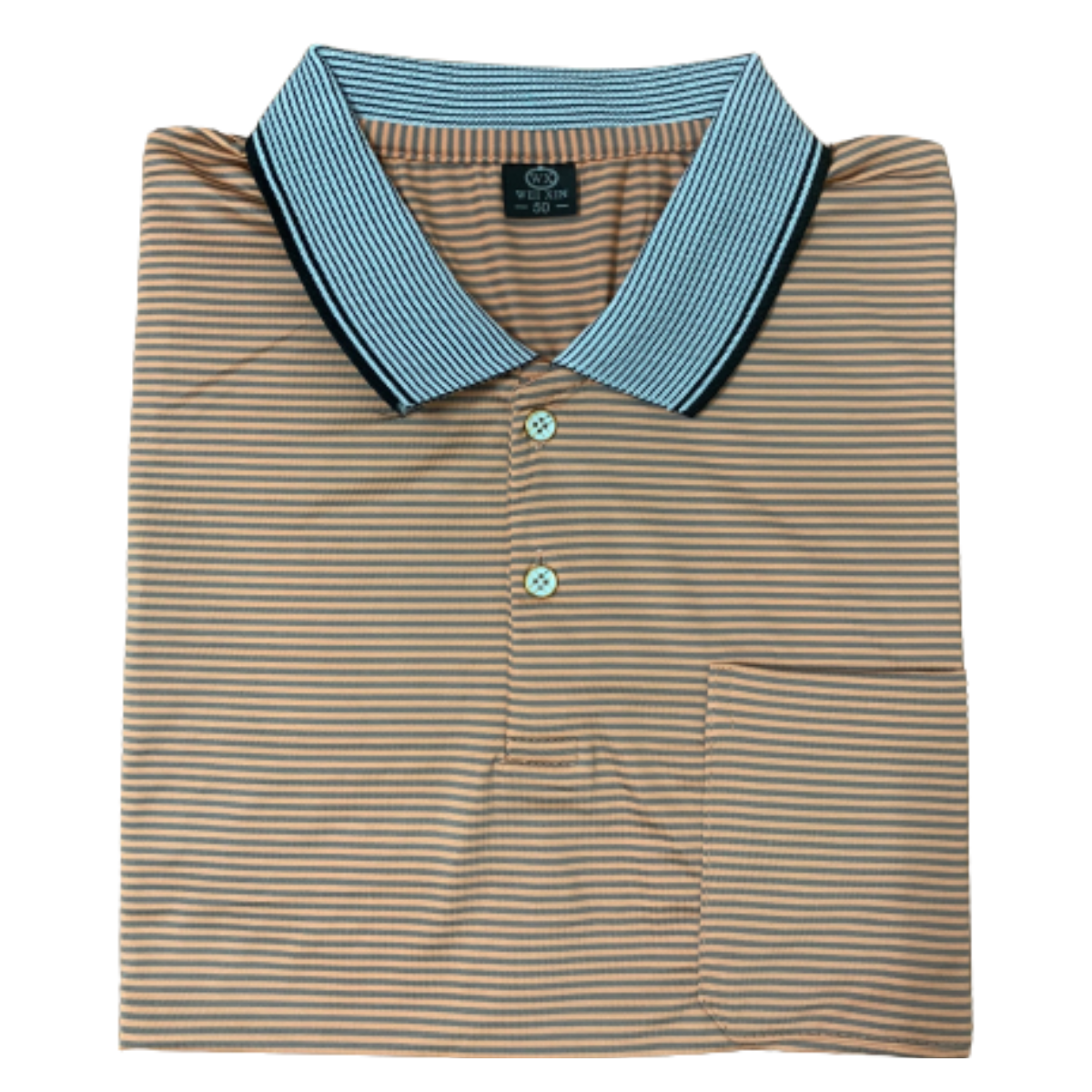 Men Middle sleeve cool soft cotton plain short sleeve polo shirt comfortable loose middle age men polo shirts, turn down collar tee shirts - 6