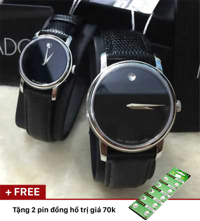 [HCM]Đồng hồ M.O.V.A.D.O MENS MUSEUM NAM Trắng kính Saphire chống nước