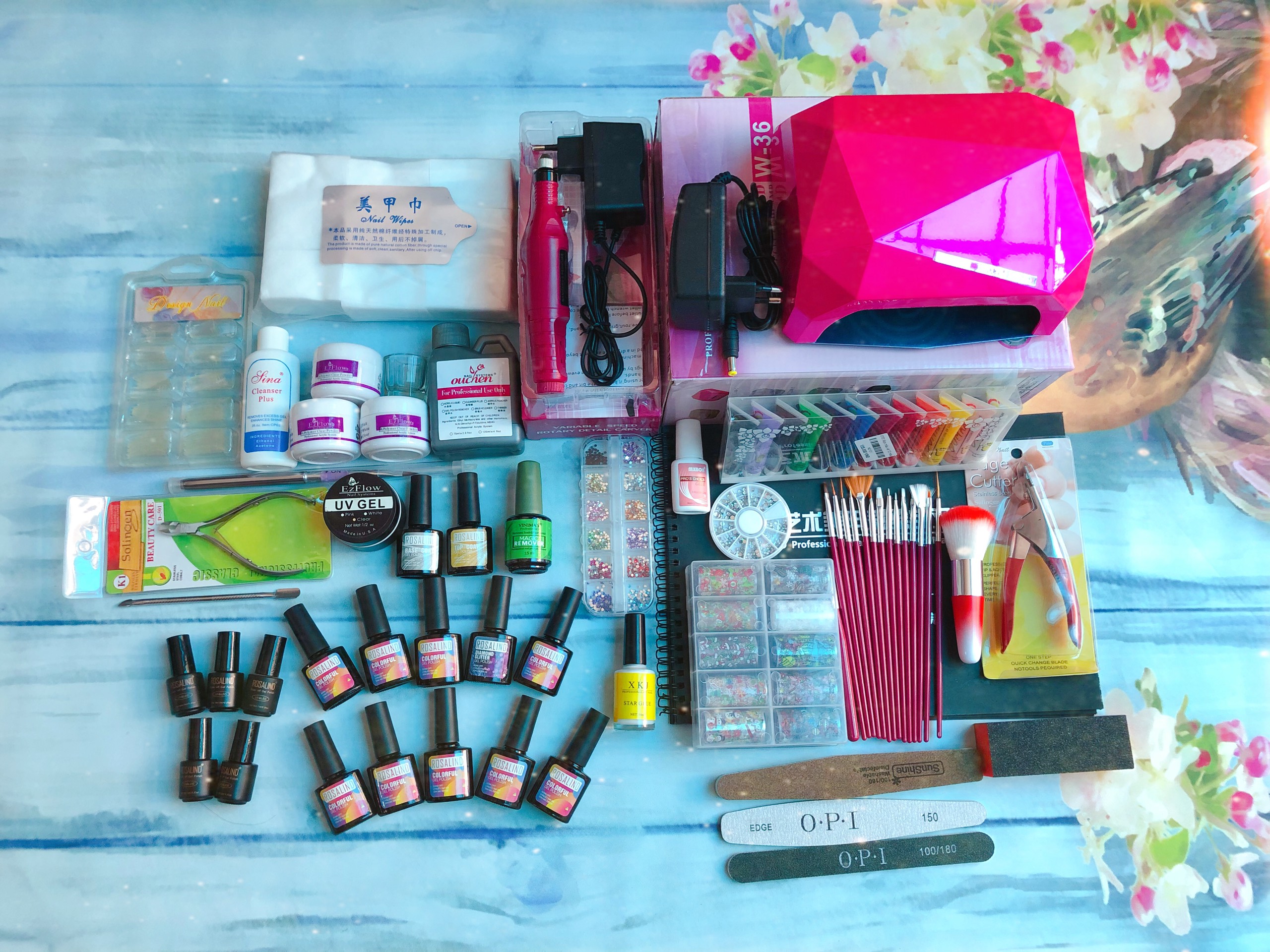 Set nail trọn bộ
