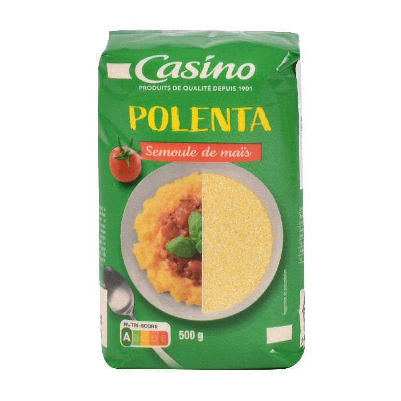 Bột ngô thô polenta casino 500g - polenta semoule de maïs