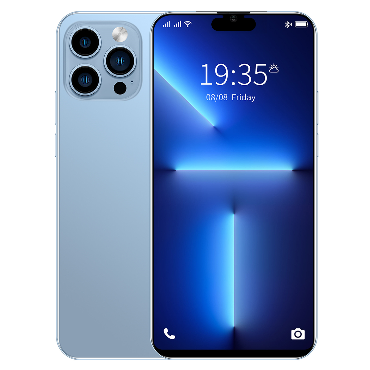 Phon giá rẻ học sinh i14 Pro max Giá cả phải chăng Điện thoại 6.8Inch Bộ Nhớ16GB 1024GB Camera 48+108MP Pin 7800mAh điện thoại