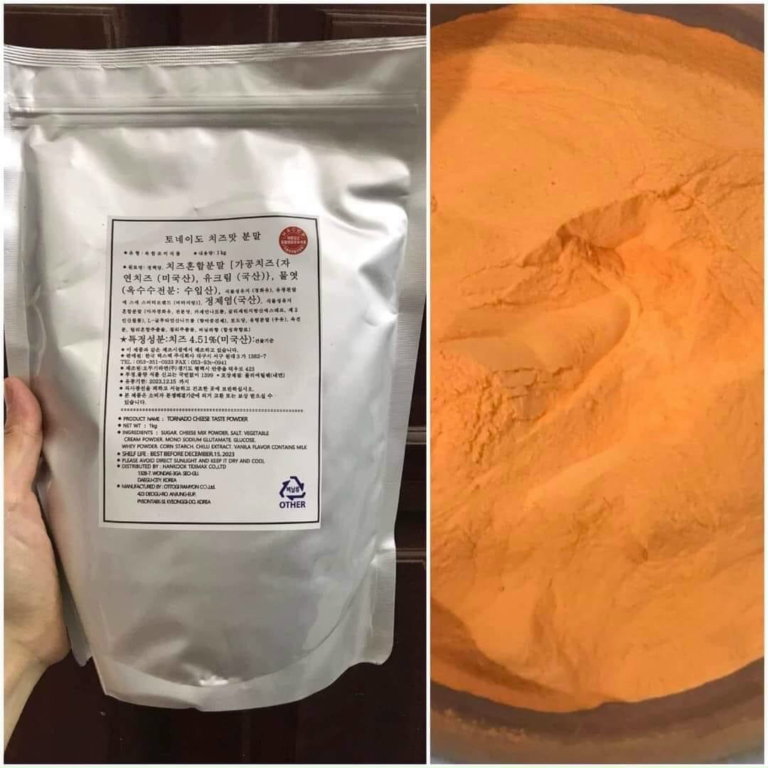 Bột phô mai lắc Hàn Quốc (1kg)