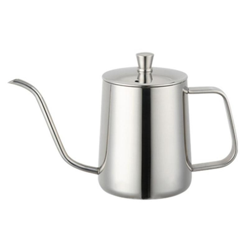 Ấm pha cà phê 600ml, 650ml bằng inox kèm nắp