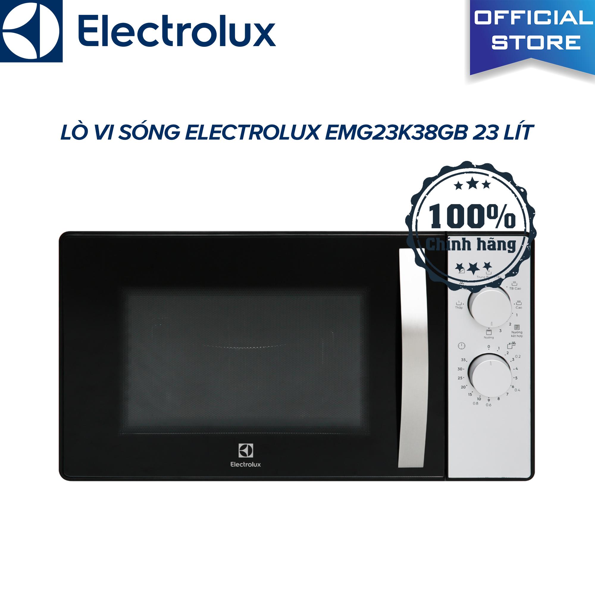 Lò vi sóng electrolux emg23k38gb 23 lít