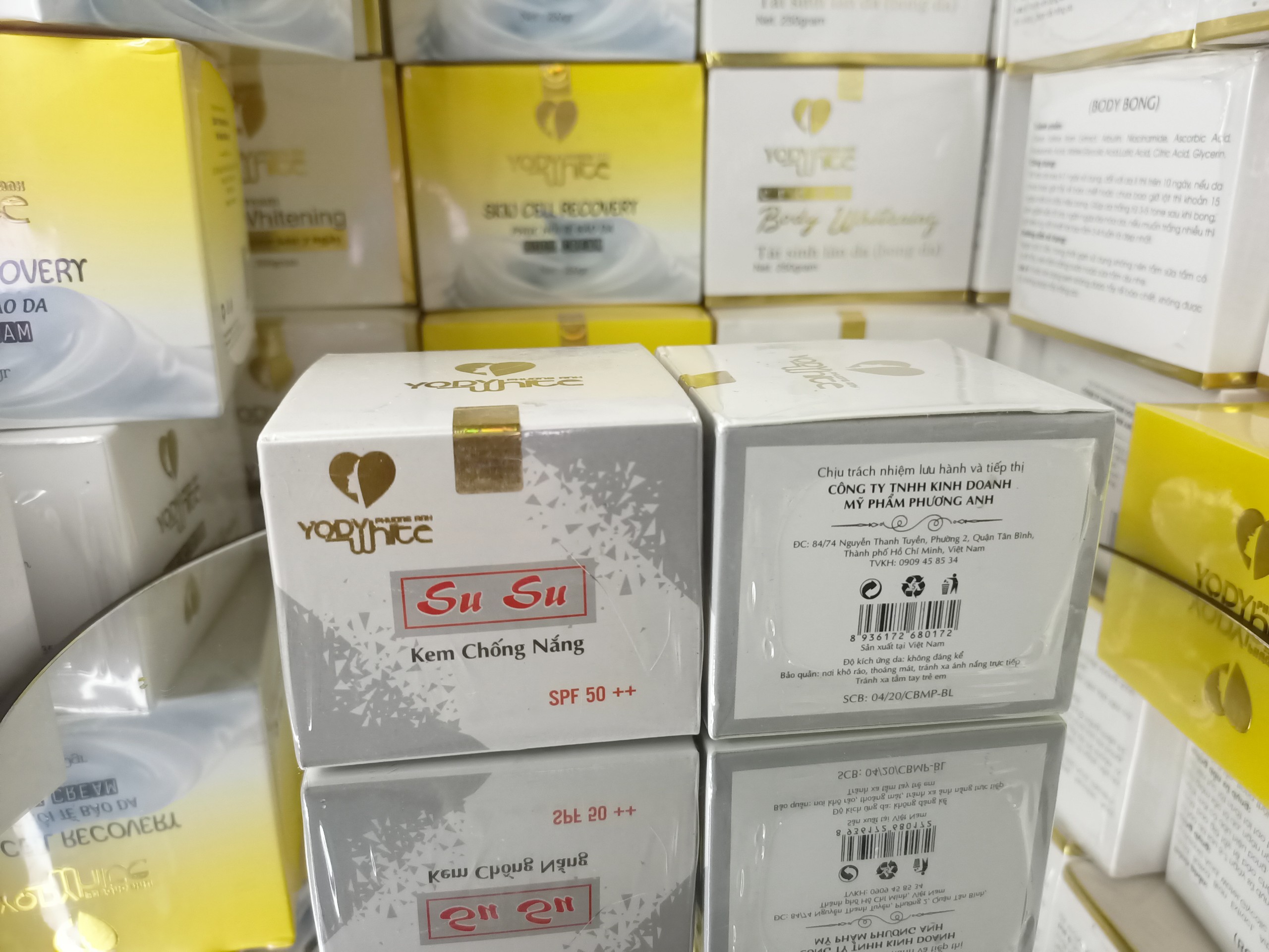 Kem chống nắng Su Su Yody White Phương Anh