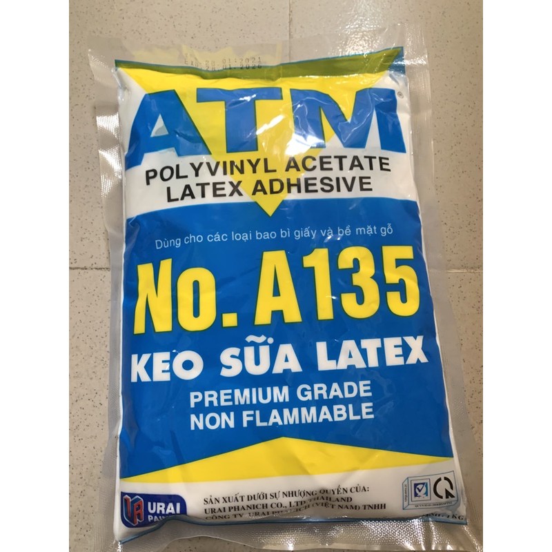 Keo sữa keo dán giấy dán tường siêu chắc siêu dính 1kg