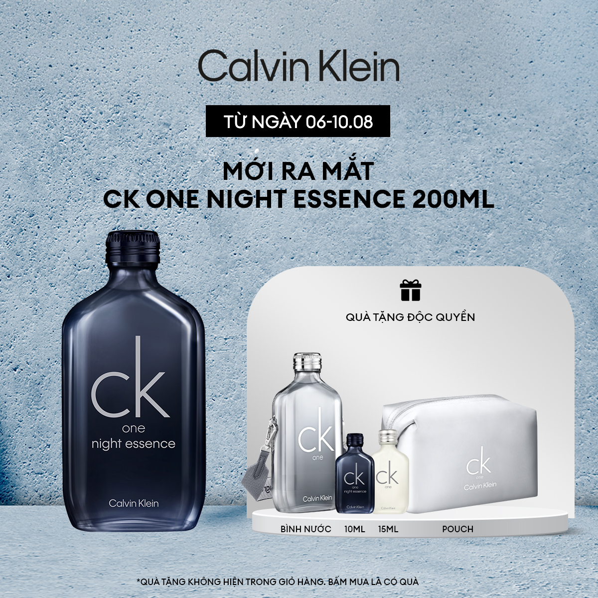 Nước hoa Nam Nữ Calvin Klein CK One Night Essence Parfum 200ml