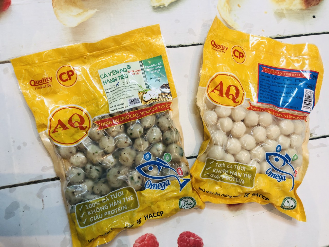 1KG Cá viên AQ Hàng CP