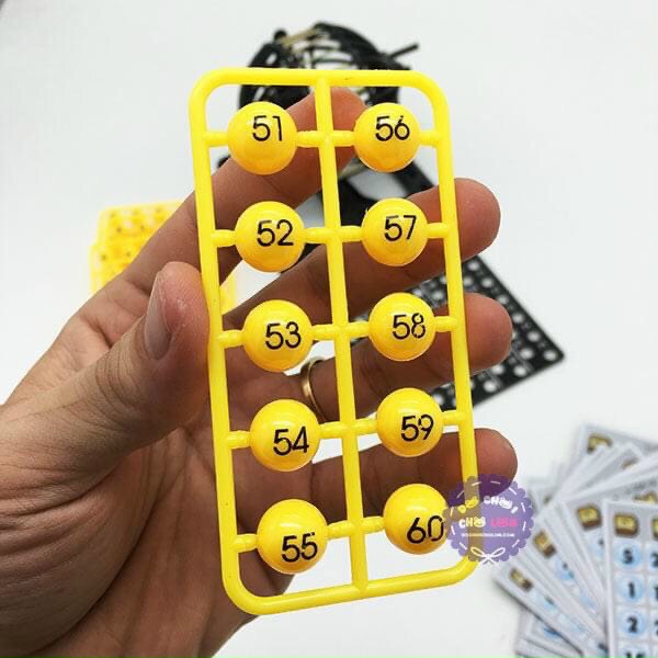 Bộ đồ chơi lồng quay lô tô 75 số Bingo