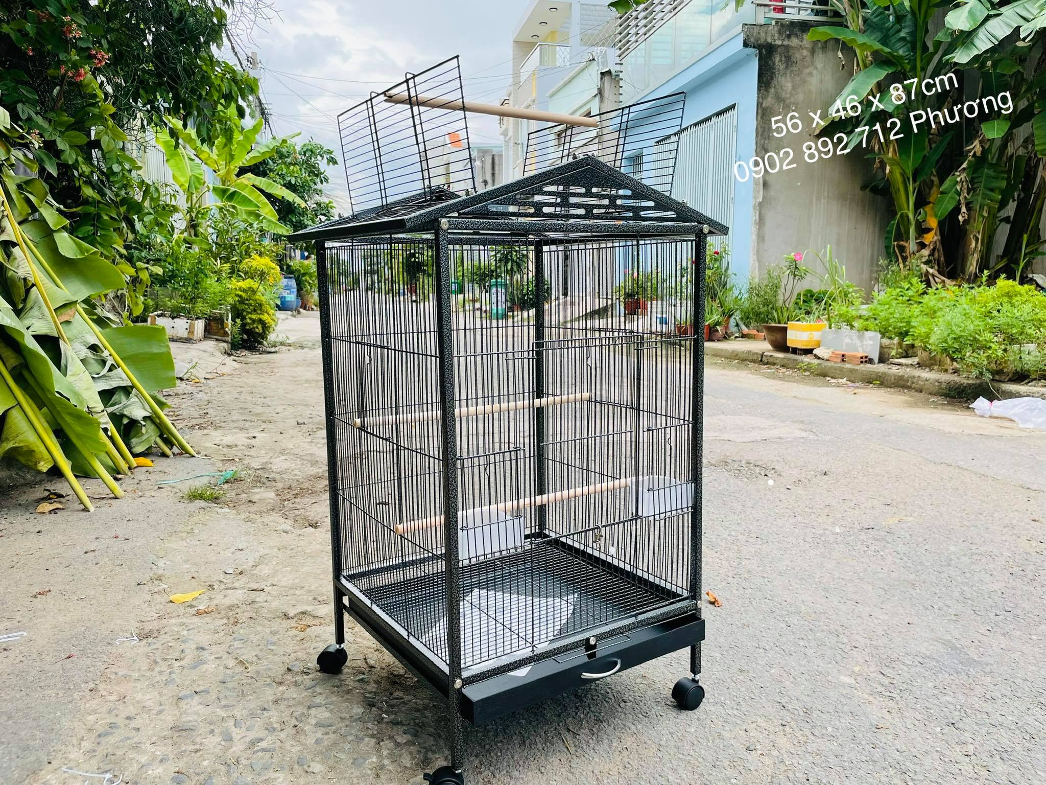 Lồng nuôi vẹt tpb08