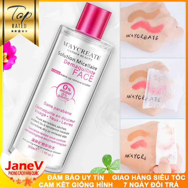 [HCM]Nước Tẩy Trang Maycreate 300ml MCE108