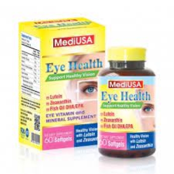 [HCM][Hộp 60 viên] Viên uống bổ mắt tăng cường thị lực MEDIUSA EYE HEALTH - Hỗ trợ bổ sung dưỡng chất cho mắt giảm nguy cơ thoái hóa điểm vàng