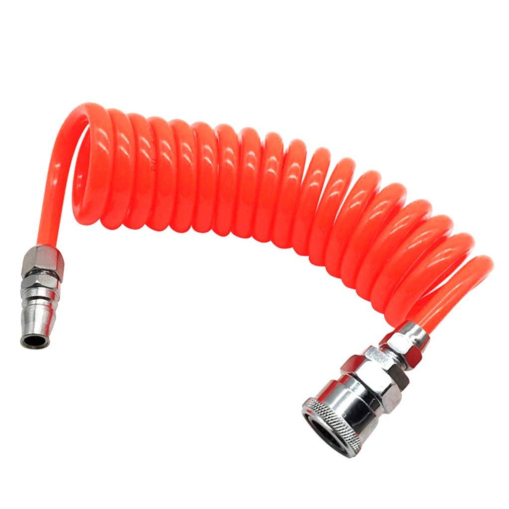 Dây xoắn hơi các loại 6,9,12m sẵn 2 đầu cút nối