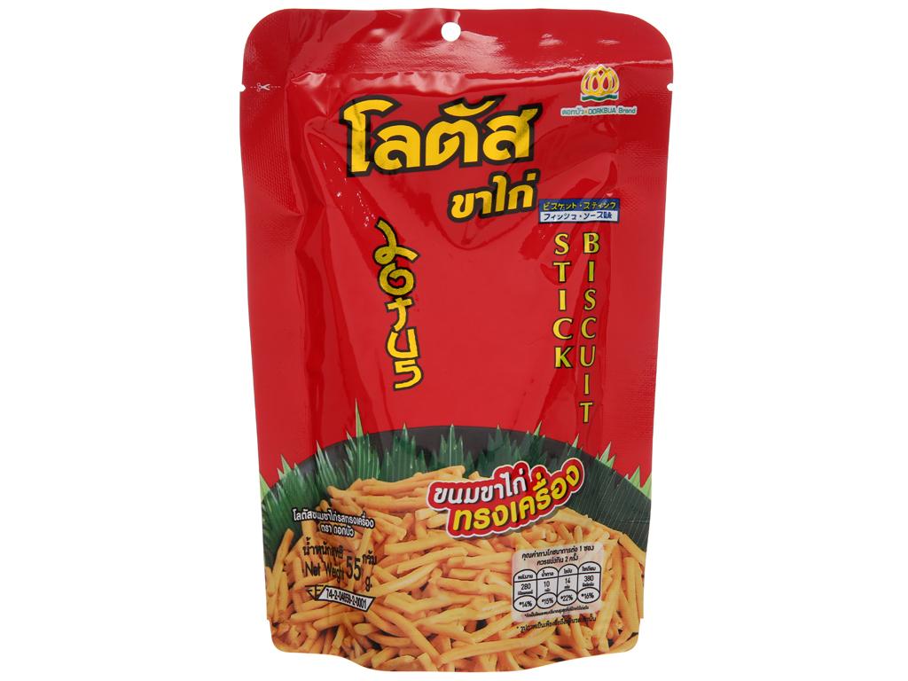 Bánh que đỏ Stick Biscuit Thái Lan 55g