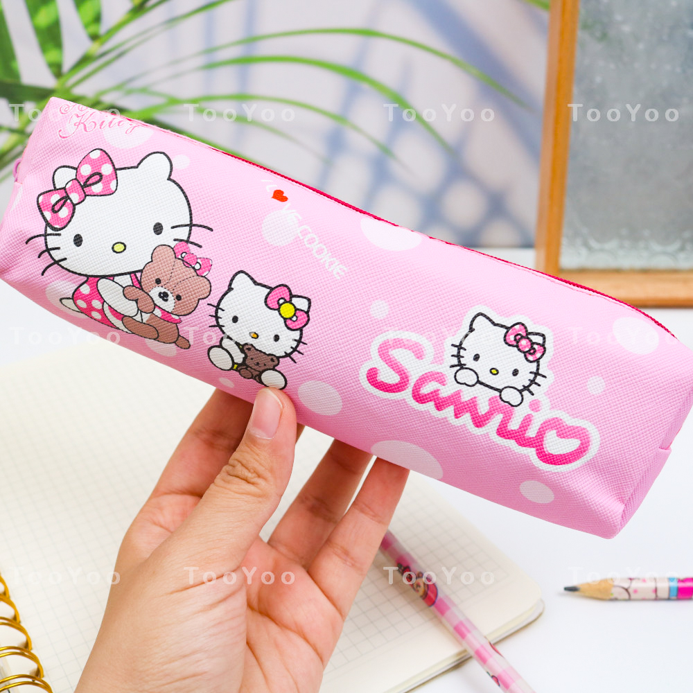 Bóp viết vải Hello Kitty dễ thương cute TooYoo BK00379