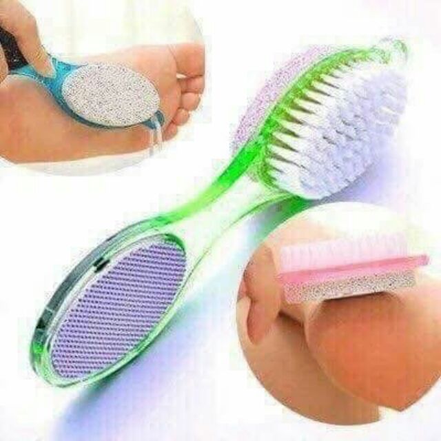 Bàn chải cọ chân 2 đầu
