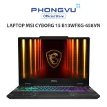Laptop Msi Cyborg 15 B13WFKG-658VN (Core i7-13620H/ GeForce RTX™ 5060/ 16GB/ 1TB/ Win 11 Home) - Bảo hành 24 tháng