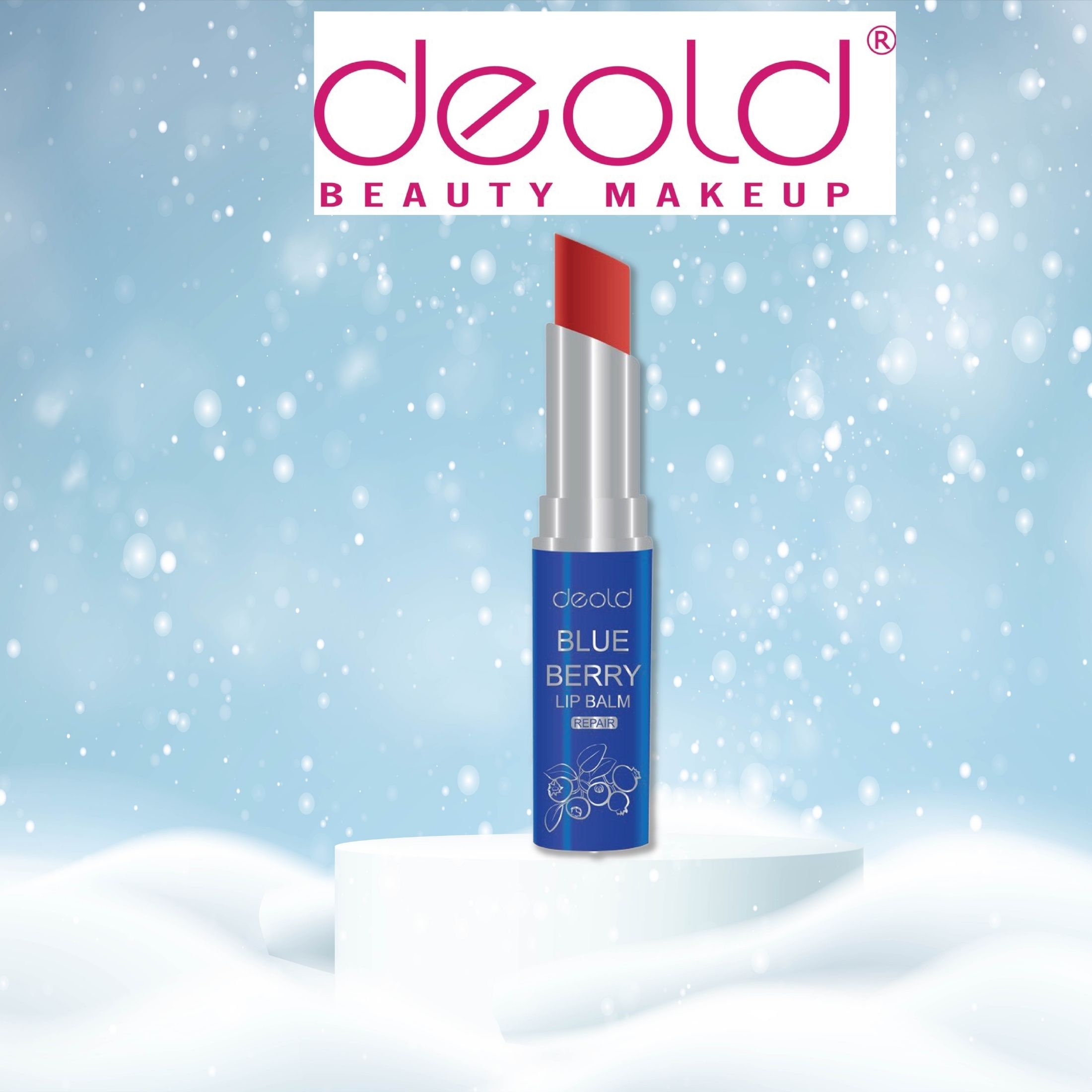 Son dưỡng khử thâm có màu deold blueberry lip balm 3.3g