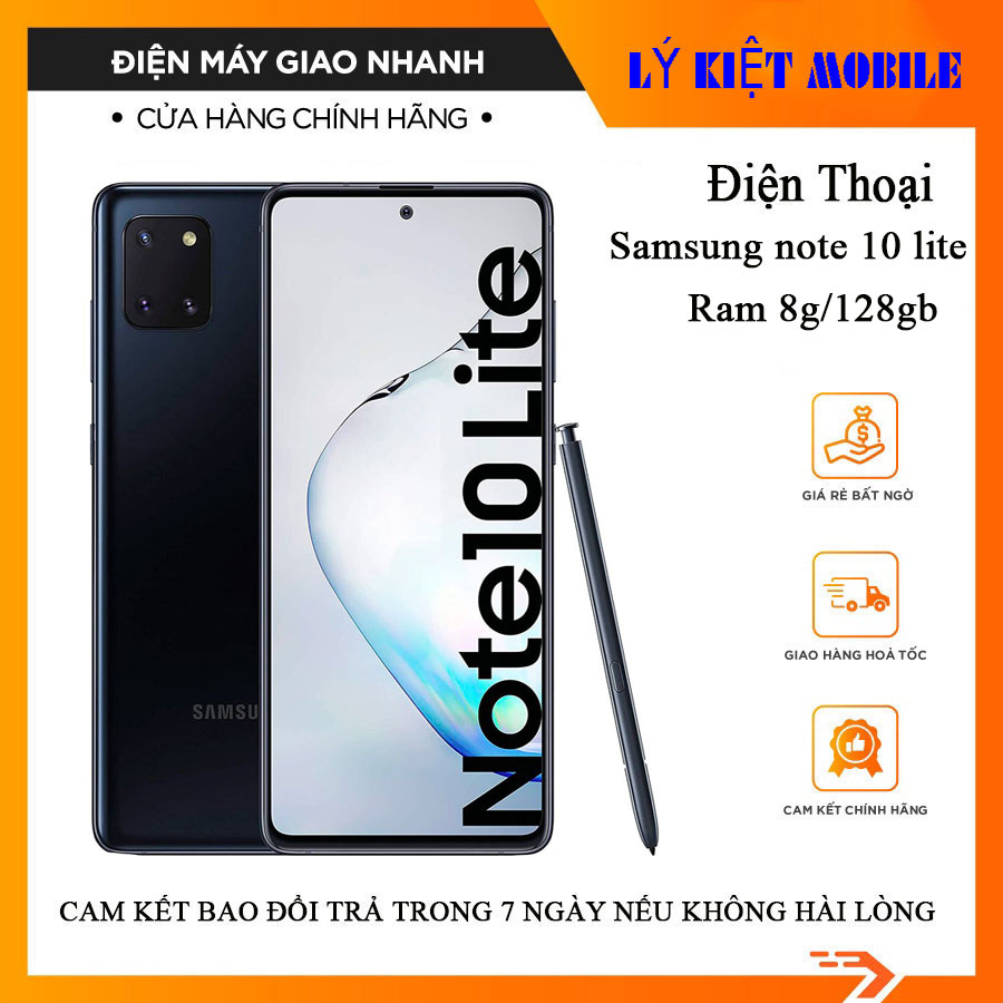 Samsung Galaxy Note 10 Lite Ram 8G/128Gb Máy Chính Hãng Tặng Kèm Ốp Lưng |  Lazada.Vn