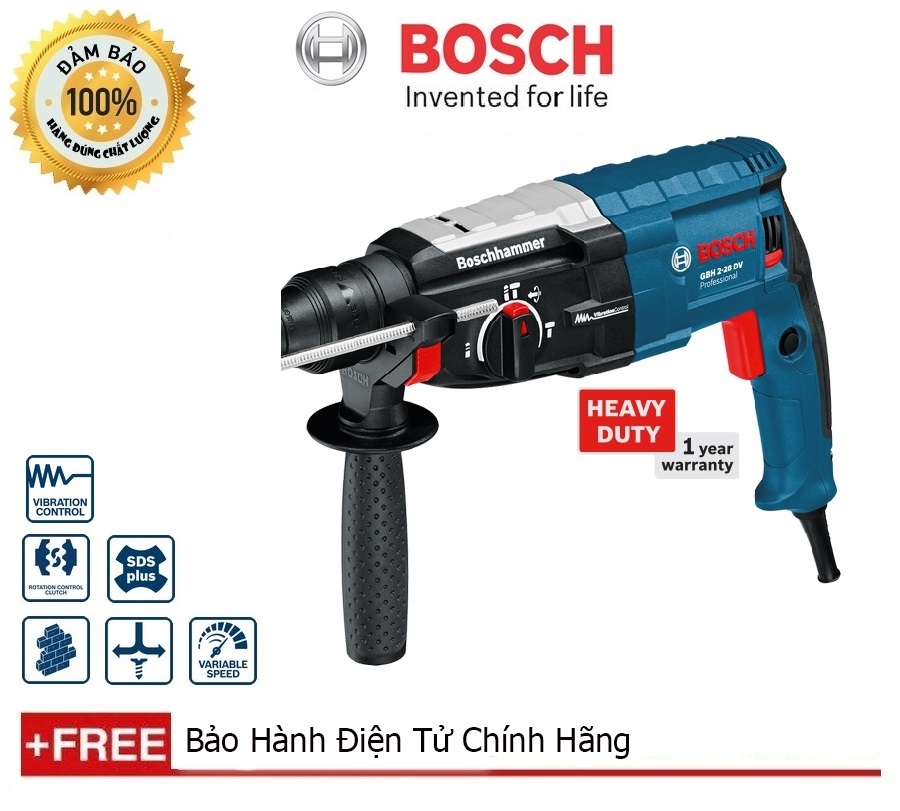 Máy khoan búa bosch gbh 2-28 dv