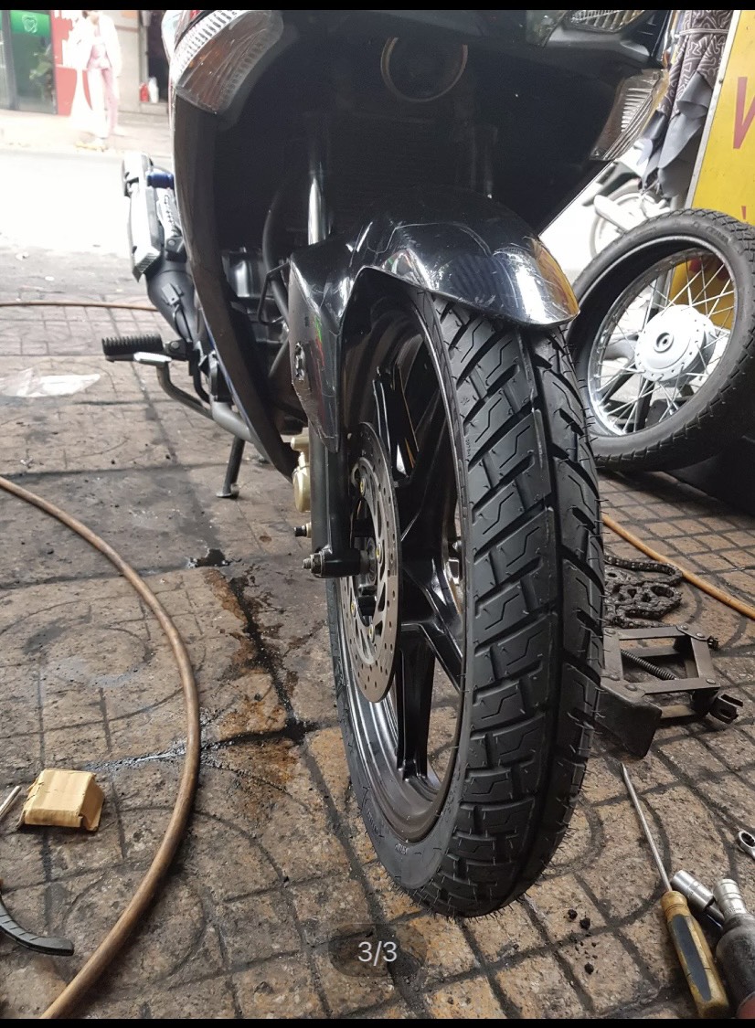 Vỏ lốp dplus gai city grip 60/90-17 và các size