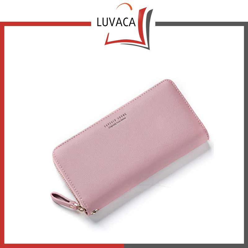 Ví Nữ Dài Cầm Tay 𝐅𝐎𝐑𝐄𝐕𝐄𝐑 𝐘𝐎𝐔𝐍𝐆 Phong Cách Hàn Quốc Siêu Đẹp Nhiều Ngăn Tiện Dụng FY04 - LUVACA