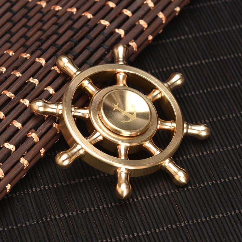 [HCM]Con quay spinner bánh lái Thuyền, Bầu Tiên, Mũi Tên( Đồng Vàng ) - Bằng Đồng Quay Vô Cực Siêu Lâu