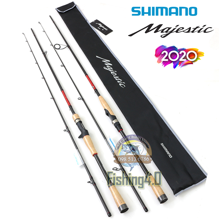 Cần Câu Lure Shimano Majestic - New 2020 - Máy đứng - máy ngang