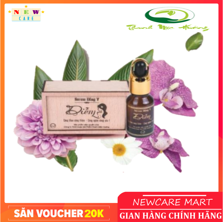 Serum đông y diễm thanh mộc hương - tặng bông tăm gói 100u