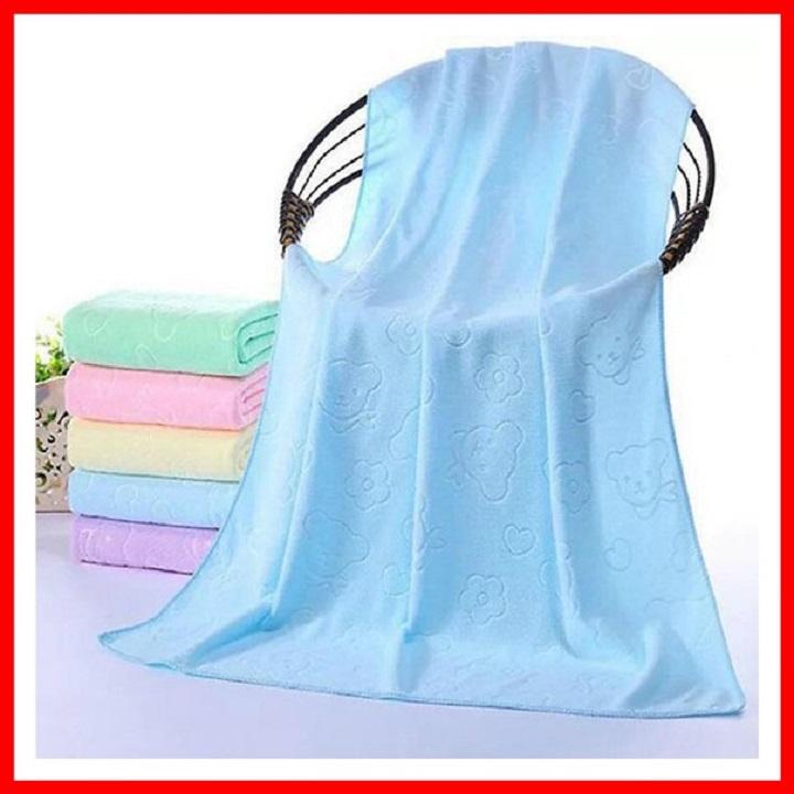 Combo 3 Khăn Tắm Xuất Nhật Cao Cấp Loại 150 GRAM, Khổ Lớn 70x140 CM Siêu Mềm Mịn