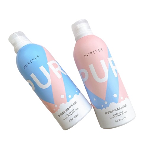 Sữa tắm dạng bọt Pureyes dưỡng trắng da