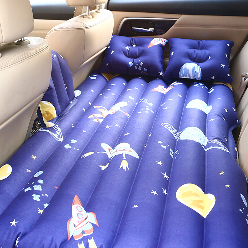 [HCM]Giường hơi ô tôGiường đệm nệm hơi thông minh du lịch cho ôtô xe hơi + Kèm bơm điện-INS009