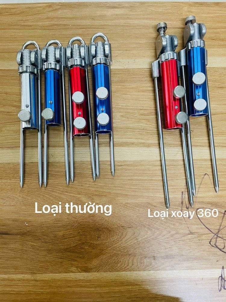 Chân Cắm Đất Gác Cần Câu Đài Chống Cần Câu Đài, dùng để cắm đất hoặc cắm ghế câu cá