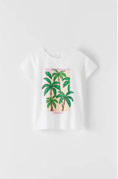 Áo thun Za.ra săn sale Spain nấc cuối size 6y, 7y