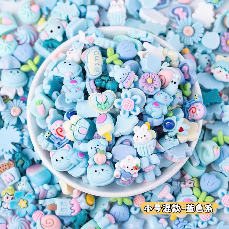 BỘ 10 Charm Sticker Jitbitz gắn dép (Đã có nút gắn dép) - Mẫu giao ngẫu nhiên - 2